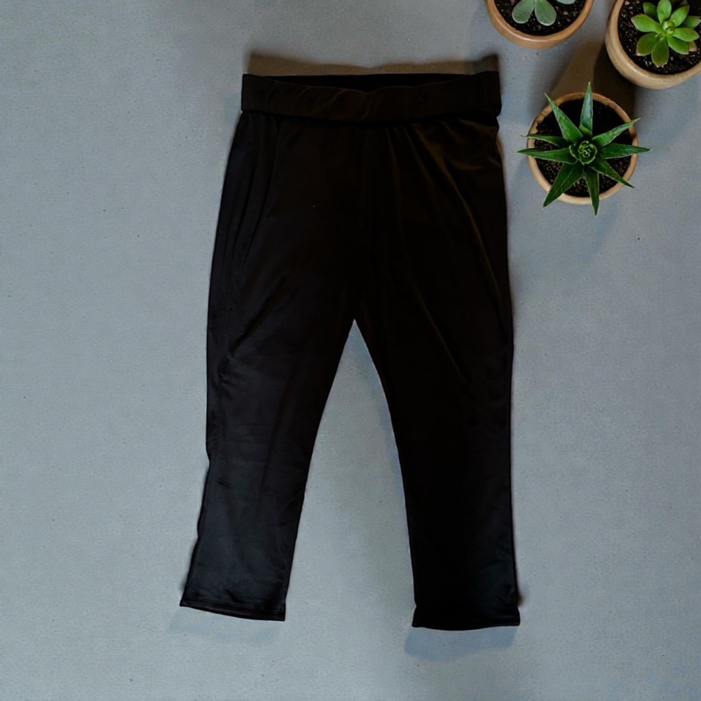 Ruby Rd. Black Velvet Bottoms